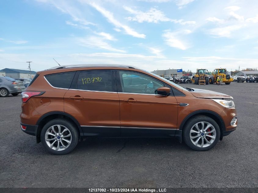 2017 Ford Escape Titanium VIN: 1FMCU9J93HUB10026 Lot: 12137092