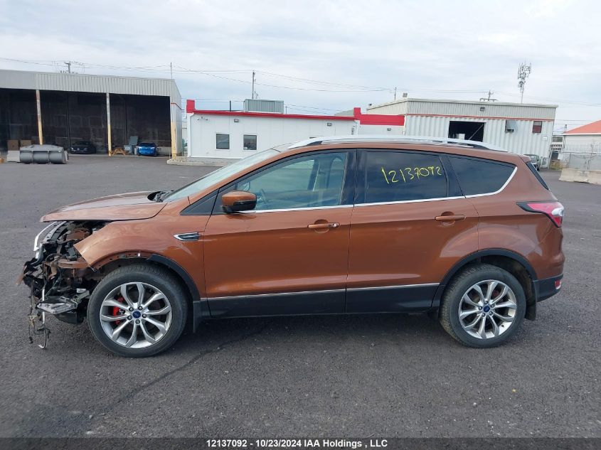 2017 Ford Escape Titanium VIN: 1FMCU9J93HUB10026 Lot: 12137092