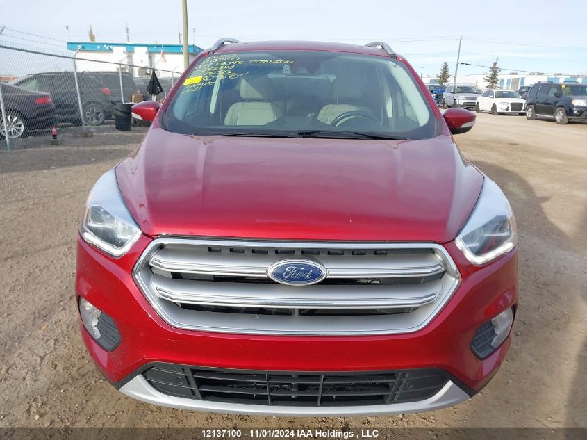 2017 Ford Escape Titanium VIN: 1FMCU9J93HUD62746 Lot: 12137100