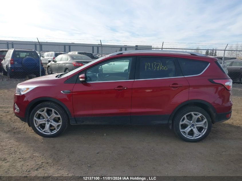 2017 Ford Escape Titanium VIN: 1FMCU9J93HUD62746 Lot: 12137100