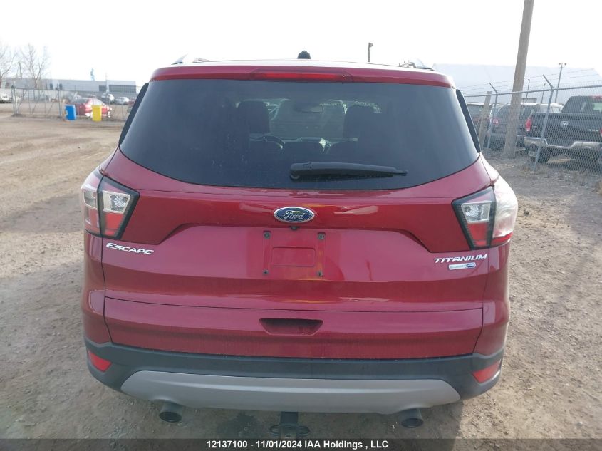 2017 Ford Escape Titanium VIN: 1FMCU9J93HUD62746 Lot: 12137100