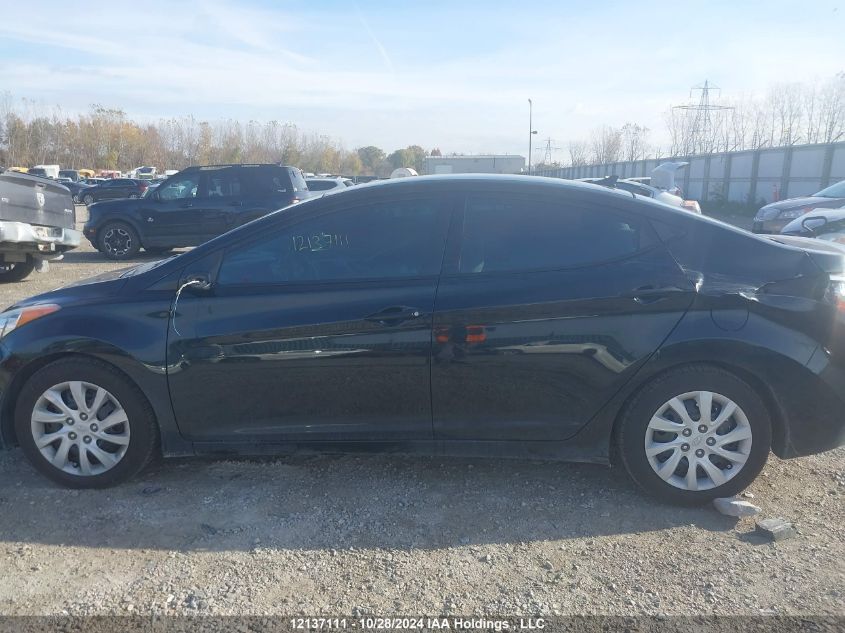 2013 Hyundai Elantra Gl VIN: 5NPDH4AE8DH302222 Lot: 12137111