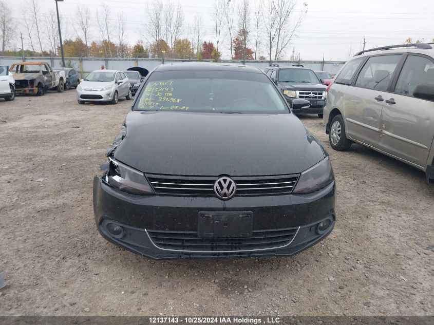 2014 Volkswagen Jetta VIN: 3VWB07AJ7EM391268 Lot: 12137143