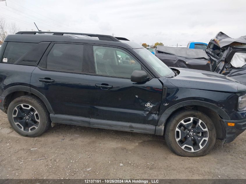 2021 Ford Bronco Sport Outer Banks VIN: 3FMCR9C63MRB23543 Lot: 12137151