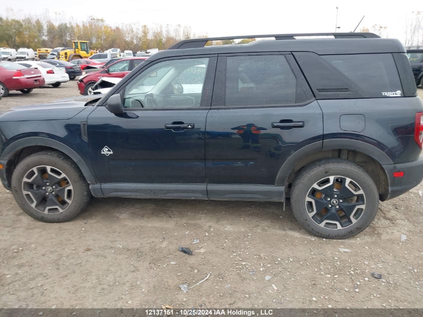 2021 Ford Bronco Sport Outer Banks VIN: 3FMCR9C63MRB23543 Lot: 12137151