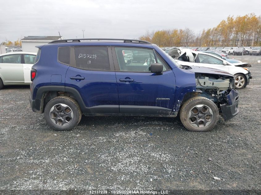 2018 Jeep Renegade Sport VIN: ZACCJBABXJPH31181 Lot: 12137239