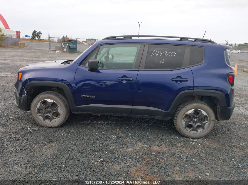 2018 Jeep Renegade Sport VIN: ZACCJBABXJPH31181 Lot: 12137239