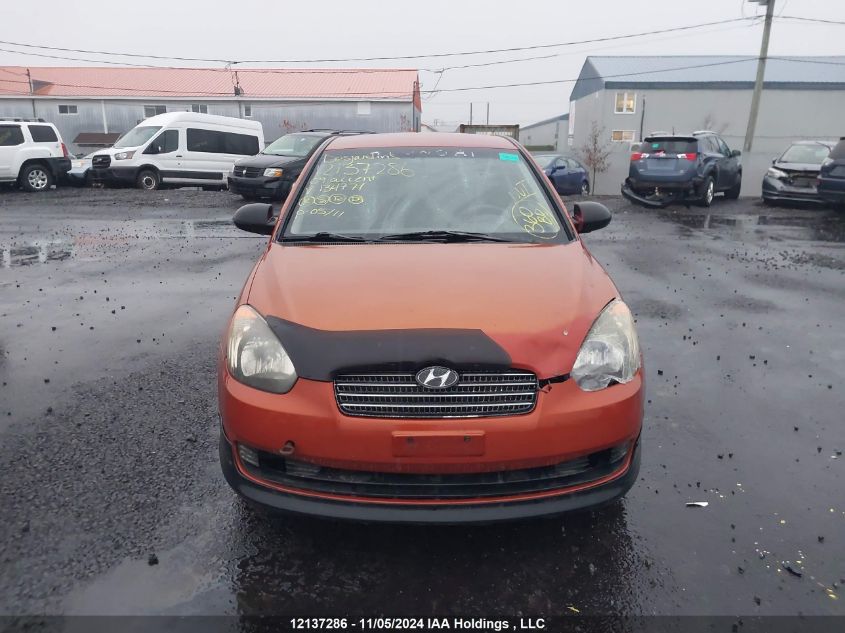 2009 Hyundai Accent Se VIN: KMHCN35C09U134771 Lot: 12137286