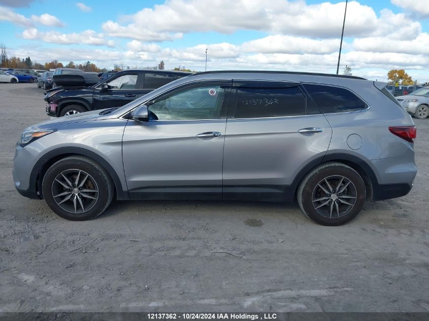 2017 Hyundai Santa Fe Se/Limited VIN: KM8SNDHF7HU184394 Lot: 12137362