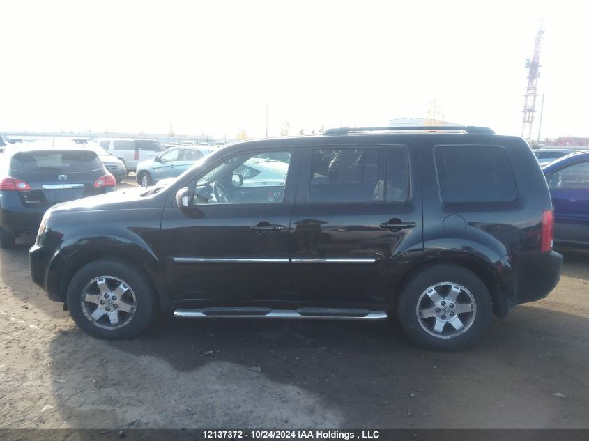 2011 Honda Pilot Touring VIN: 5FNYF4H94BB507483 Lot: 12137372