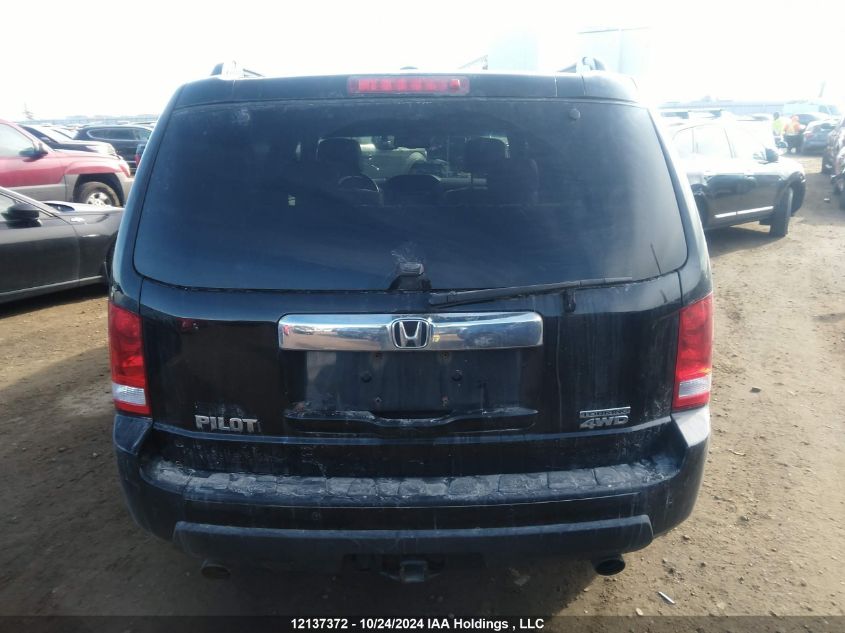 2011 Honda Pilot Touring VIN: 5FNYF4H94BB507483 Lot: 12137372