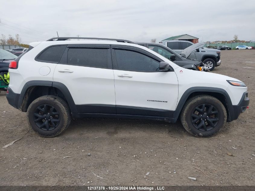 2018 Jeep Cherokee Trailhawk VIN: 1C4PJMBX8JD616424 Lot: 12137378