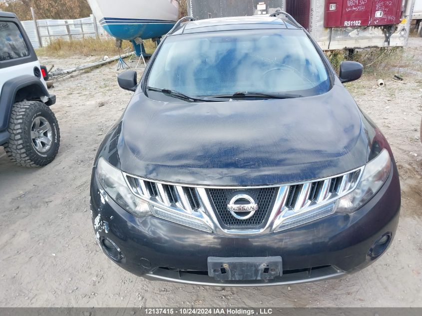 2010 Nissan Murano VIN: JN8AZ1MW6AW113792 Lot: 12137415