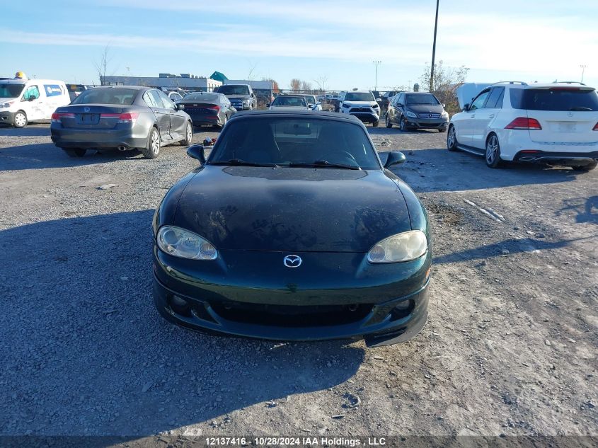 2002 Mazda Mx-5 Miata VIN: JM1NB353120222134 Lot: 12137416