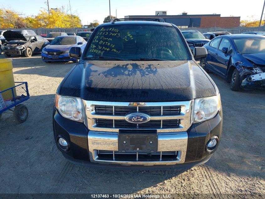 2012 Ford Escape Limited VIN: 1FMCU9EG2CKB45976 Lot: 12137463