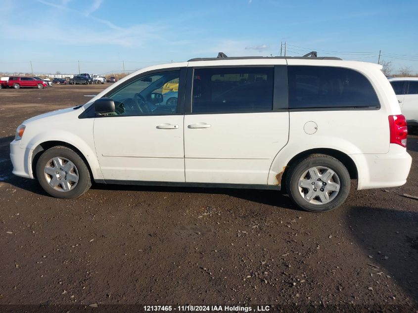 2013 Dodge Grand Caravan Se/Sxt VIN: 2C4RDGBG3DR500891 Lot: 12137465