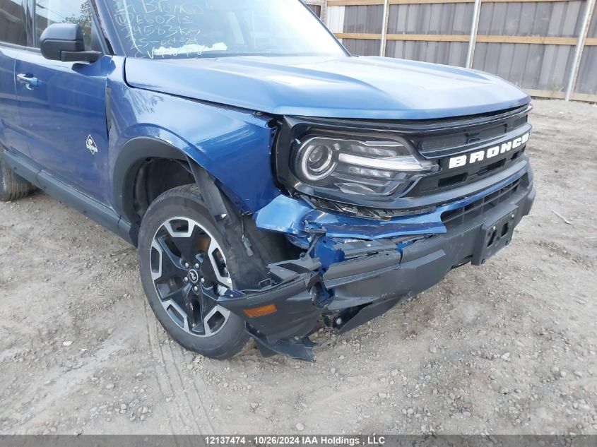 2024 Ford Bronco Sport Outer Banks VIN: 3FMCR9C60RRE60713 Lot: 12137474