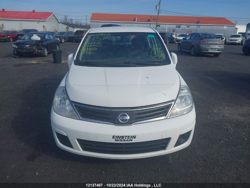 2012 Nissan Versa 1.8 Sl VIN: 3N1BC1CP9CL370520 Lot: 12137487