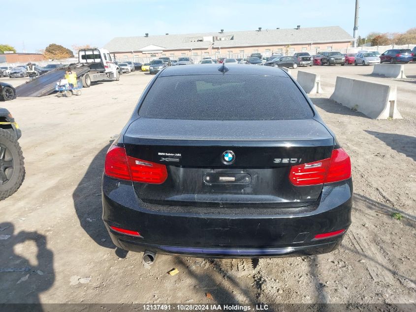 2015 BMW 3 Series VIN: WBA3C3G58FNS75194 Lot: 12137491