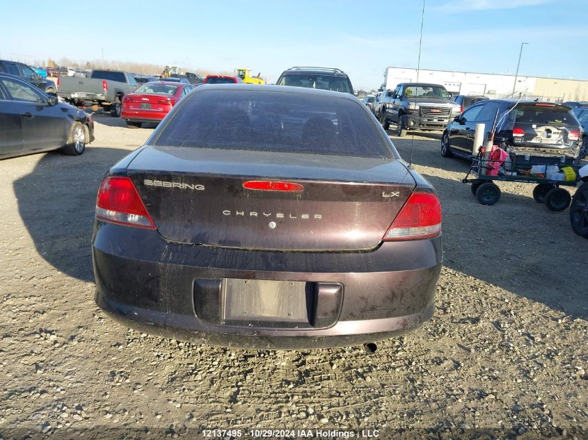 2003 Chrysler Sebring VIN: 1C3EL46X43N523252 Lot: 12137495