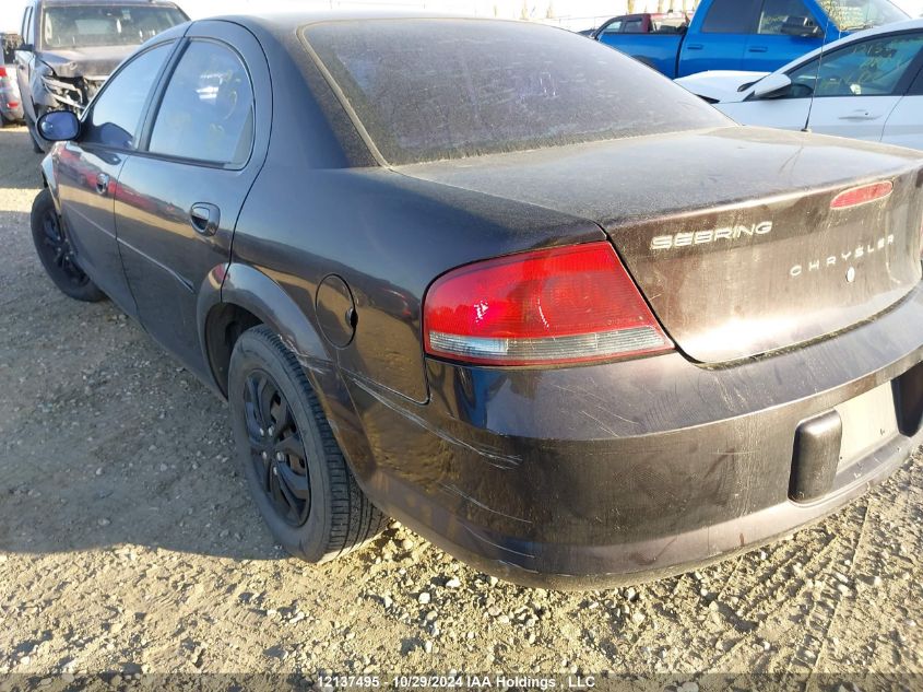 2003 Chrysler Sebring VIN: 1C3EL46X43N523252 Lot: 12137495