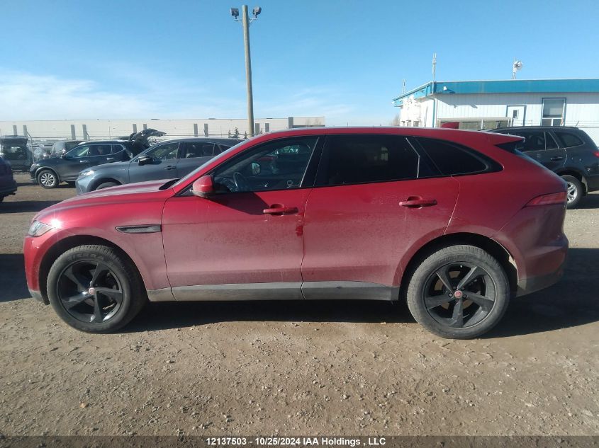 2019 Jaguar F-Pace VIN: SADCK2FX5KA358543 Lot: 12137503