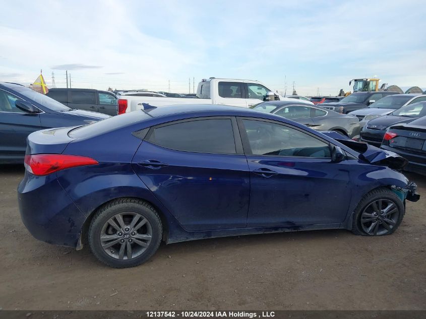 2013 Hyundai Elantra Gl VIN: 5NPDH4AE8DH311826 Lot: 12137542