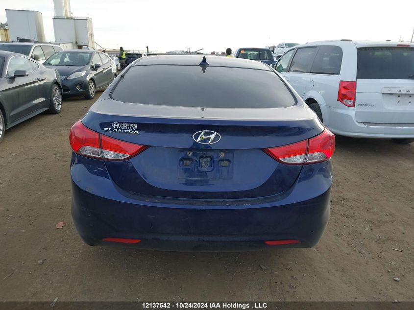 2013 Hyundai Elantra Gl VIN: 5NPDH4AE8DH311826 Lot: 12137542