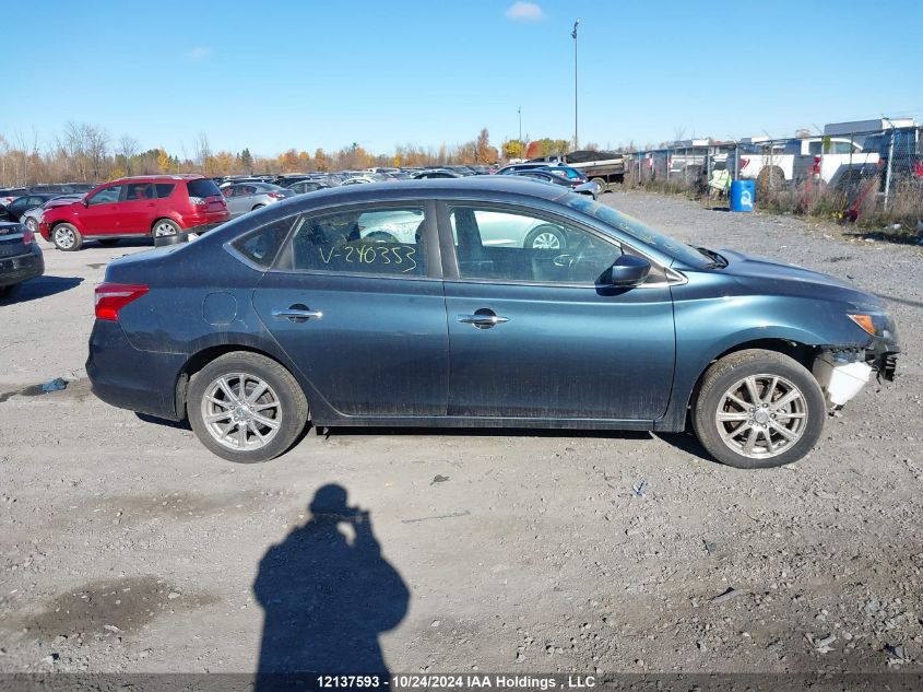 2018 Nissan Sentra VIN: 3N1AB7AP7JY240353 Lot: 12137593