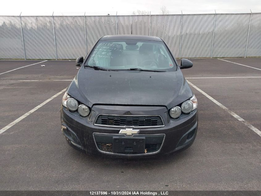 2013 Chevrolet Sonic VIN: 1G1JA5EH9D4208706 Lot: 12137596