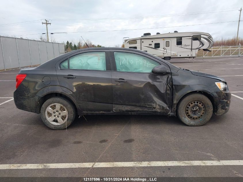 2013 Chevrolet Sonic VIN: 1G1JA5EH9D4208706 Lot: 12137596