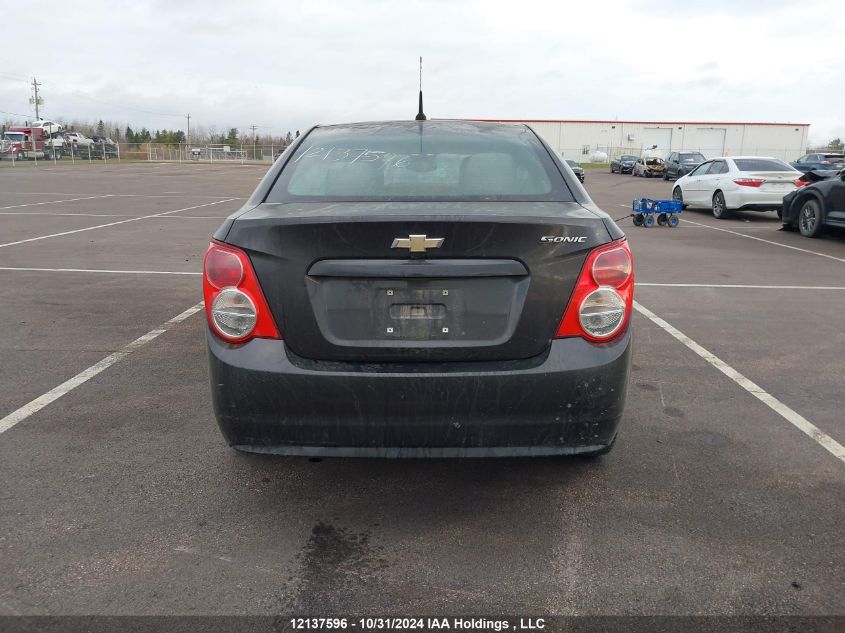 2013 Chevrolet Sonic VIN: 1G1JA5EH9D4208706 Lot: 12137596