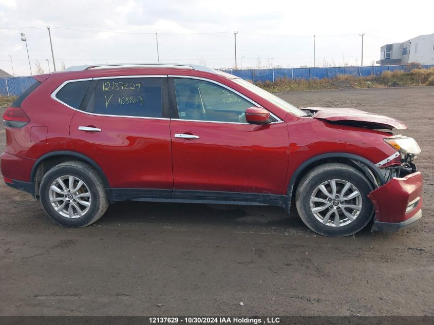2018 Nissan Rogue VIN: 5N1AT2MV7JC763867 Lot: 12137629