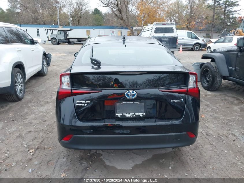 2022 Toyota Prius Le/Xle/Night Shade VIN: JTDL9MFU0N3032957 Lot: 12137650