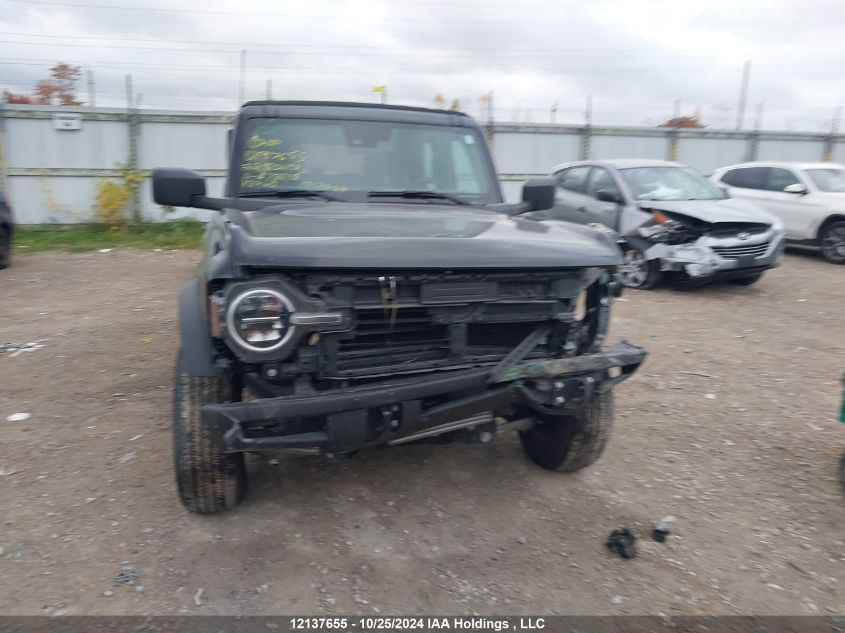 2022 Ford Bronco VIN: 1FMDE5BH5NLA77810 Lot: 12137655