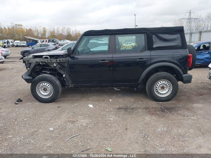 2022 Ford Bronco VIN: 1FMDE5BH5NLA77810 Lot: 12137655