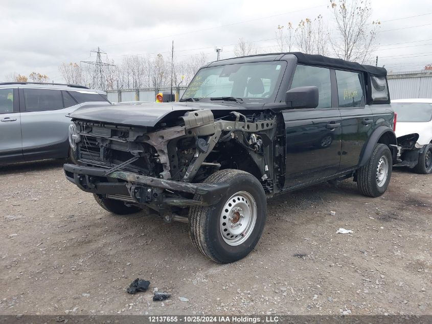 2022 Ford Bronco VIN: 1FMDE5BH5NLA77810 Lot: 12137655