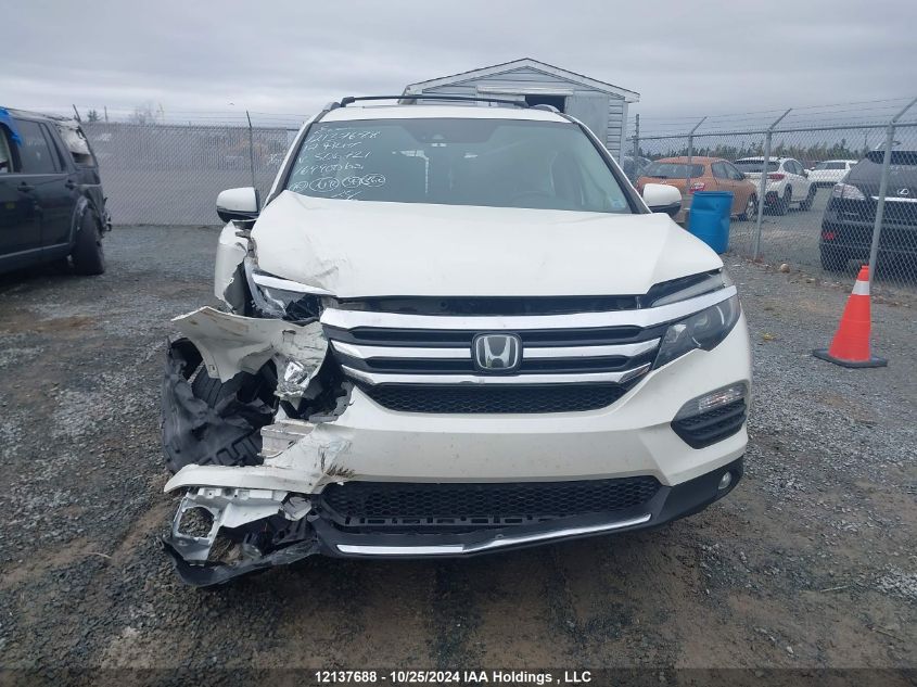 2017 Honda Pilot VIN: 5FNYF6H95HB506721 Lot: 12137688