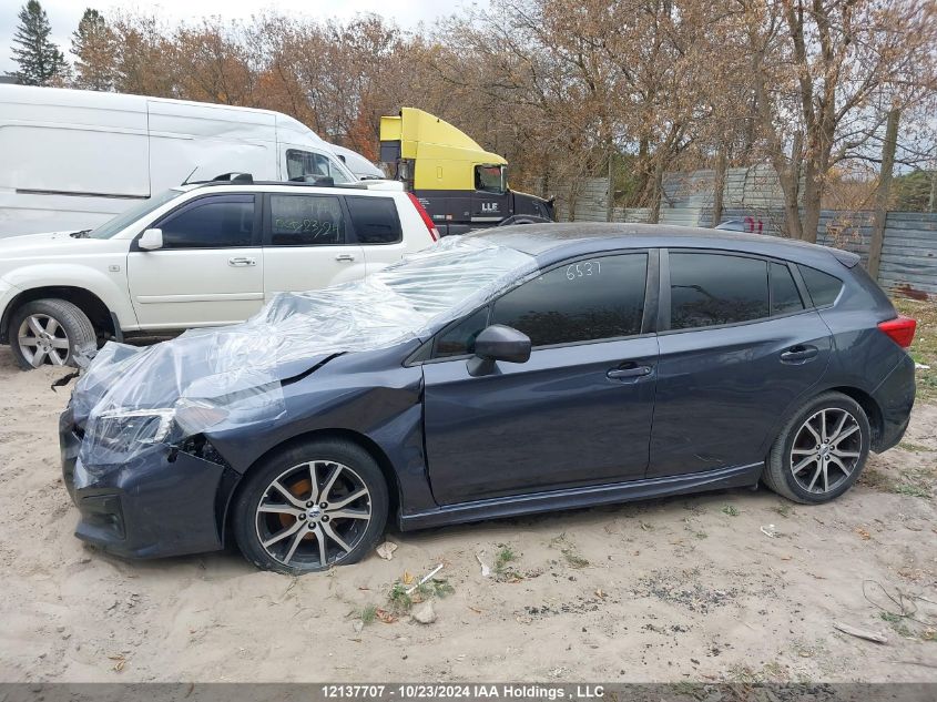 2017 Subaru Impreza VIN: 4S3GTAH67H3705845 Lot: 12137707