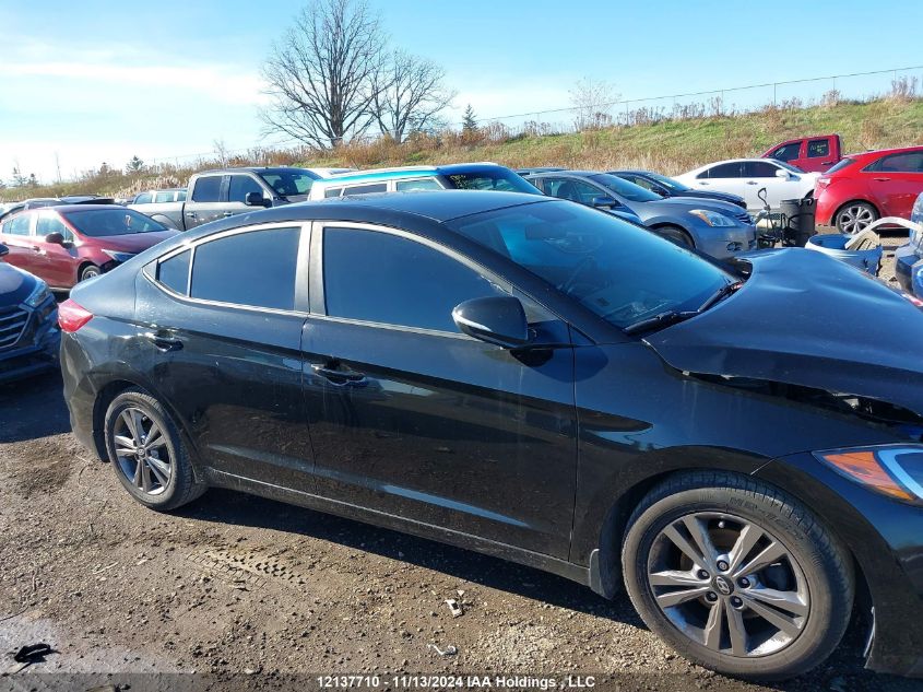 2018 Hyundai Elantra VIN: KMHD84LF9JU718072 Lot: 12137710