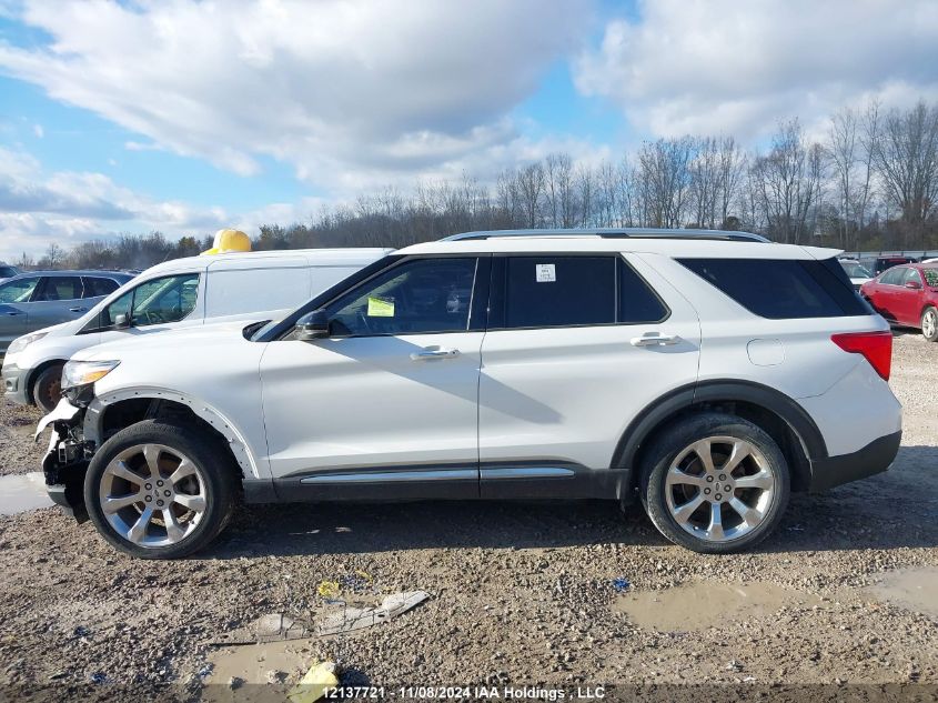 2020 Ford Explorer Platinum VIN: 1FM5K8HC9LGC05434 Lot: 12137721