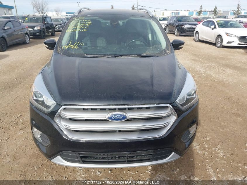 2017 Ford Escape Titanium VIN: 1FMCU9J91HUA34645 Lot: 12137732