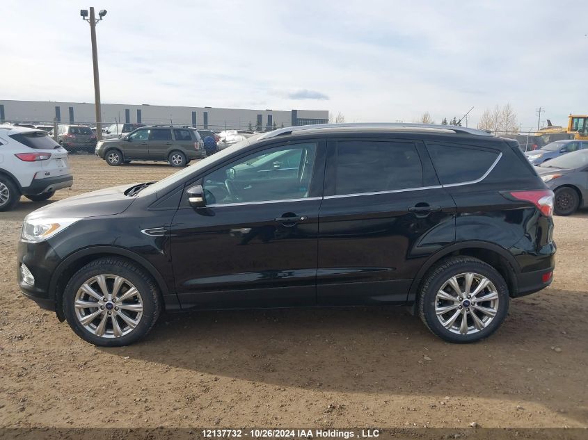 2017 Ford Escape Titanium VIN: 1FMCU9J91HUA34645 Lot: 12137732