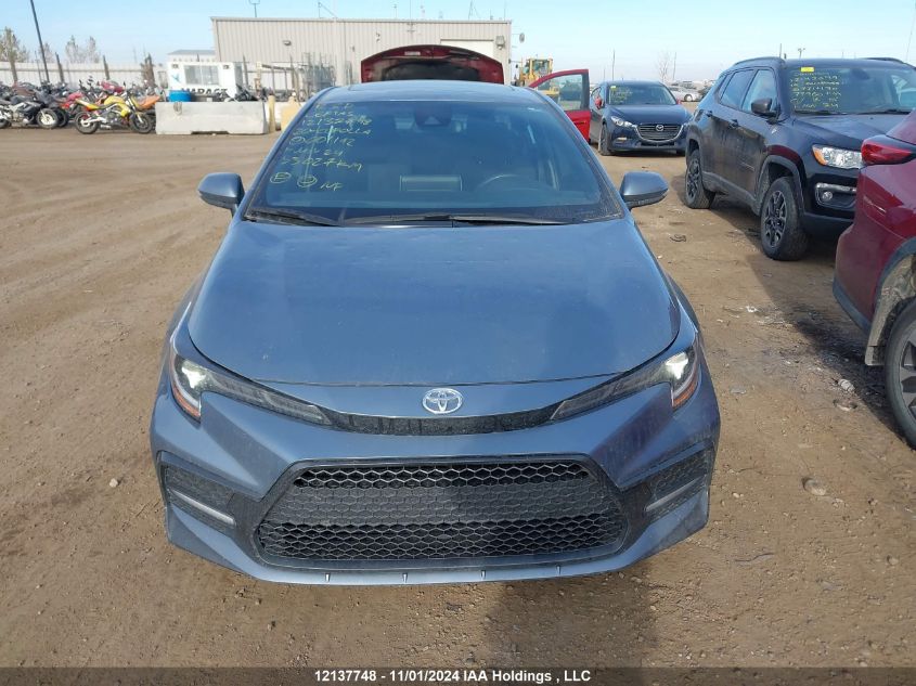 2020 Toyota Corolla Se/Xse VIN: 5YFB4RBEXLP001192 Lot: 12137748