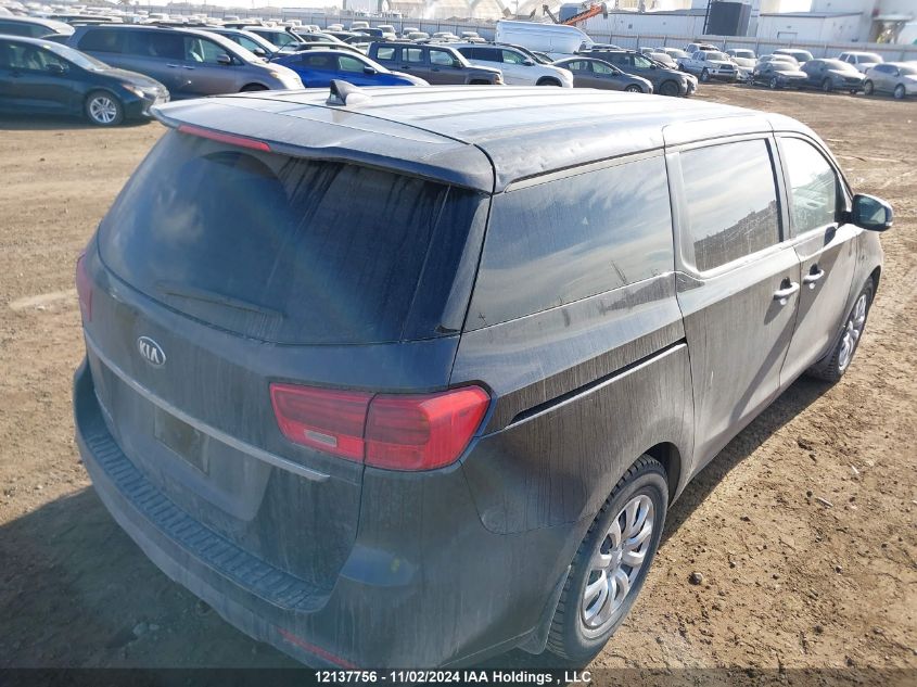 2019 Kia Sedona L VIN: KNDMA5C13K6554813 Lot: 12137756