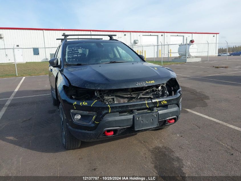 2018 Jeep Compass Trailhawk VIN: 3C4NJDDB2JT410020 Lot: 12137757