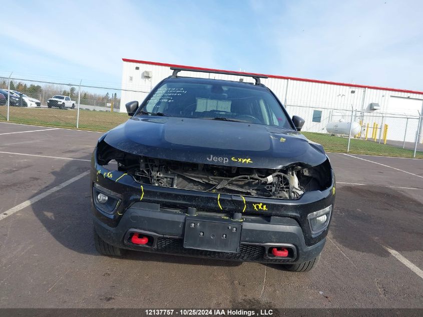 2018 Jeep Compass Trailhawk VIN: 3C4NJDDB2JT410020 Lot: 12137757