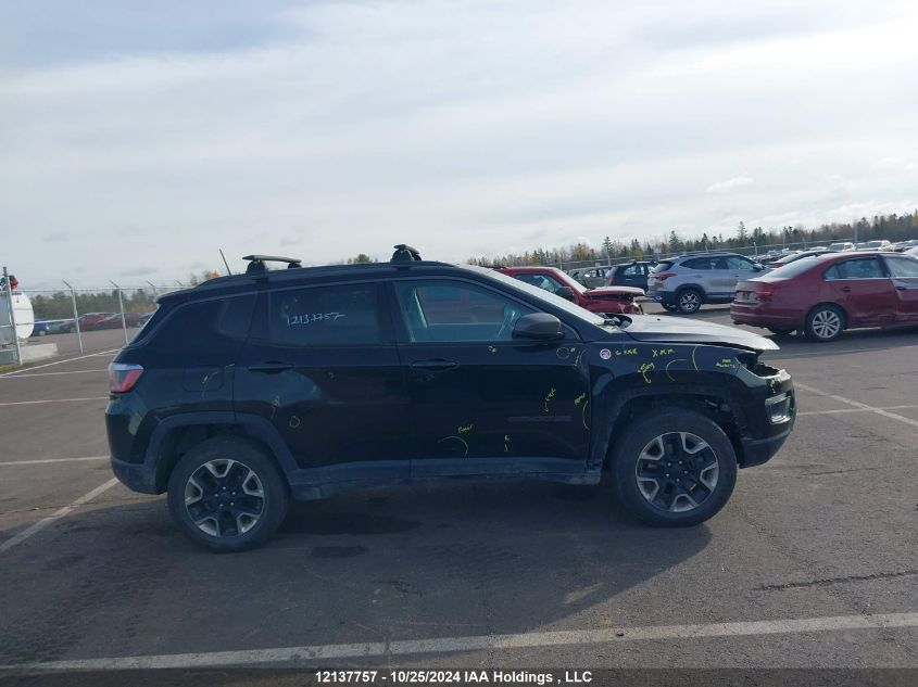 2018 Jeep Compass Trailhawk VIN: 3C4NJDDB2JT410020 Lot: 12137757