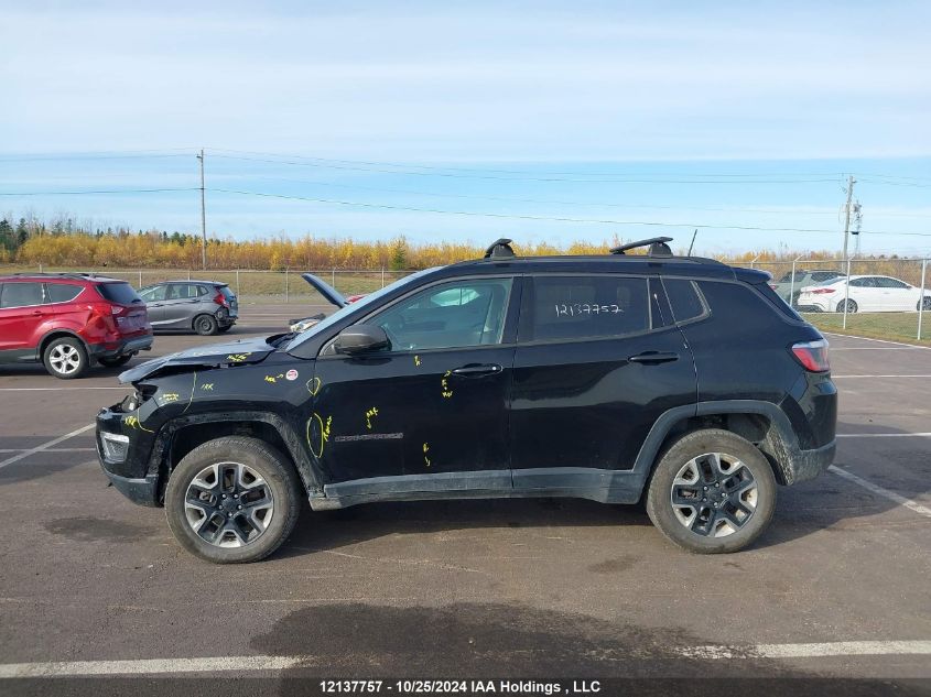 2018 Jeep Compass Trailhawk VIN: 3C4NJDDB2JT410020 Lot: 12137757