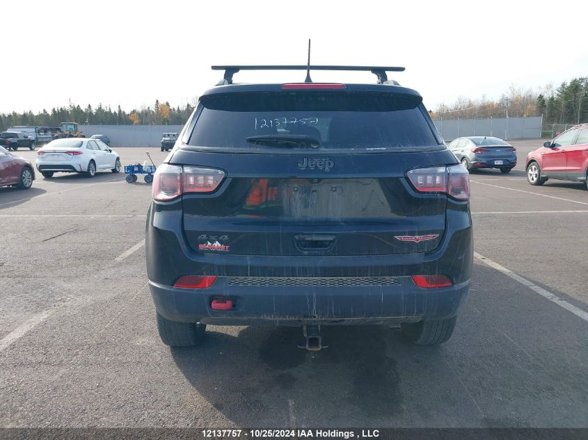 2018 Jeep Compass Trailhawk VIN: 3C4NJDDB2JT410020 Lot: 12137757